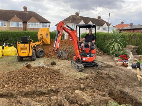 mini digger hire luton